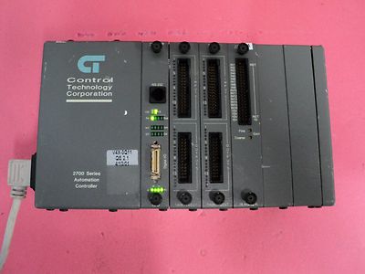   Control Technology CT 2700 SERIES 2700AP-5 REV 0 V4X-3Q11 QS 2.1  