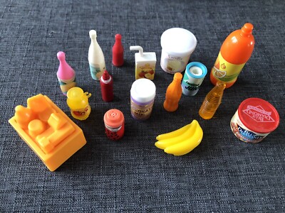 Barbie Dollhouse DIORAMA Food Accessory GROCERY Food Lot