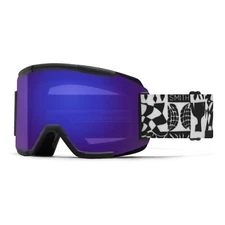 SMITH Squad Unisex Snow Goggles Meg Fransee, ChromaPop Everyday Violet Mirror