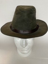 LL Bean Hat Mens Vintage Brim Cap Small Hunting Fishing Hiking U.S.A. Waxed