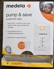 Medela Pump and Save 36 Breastmilk Bags  New Open Box  Nursing Milk
