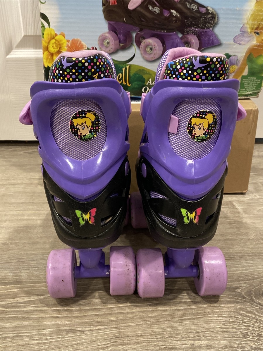 Disney Fairies adjustable quad Skates 4 yr & up- Children