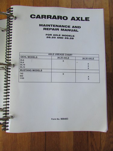 Gehl DL6 DL7 DL8 DL9 DL10 DL11 DL12 Dynalift Servicehandbuch DL 6 7 8 9 10 11 12 - Bild 2 von 12