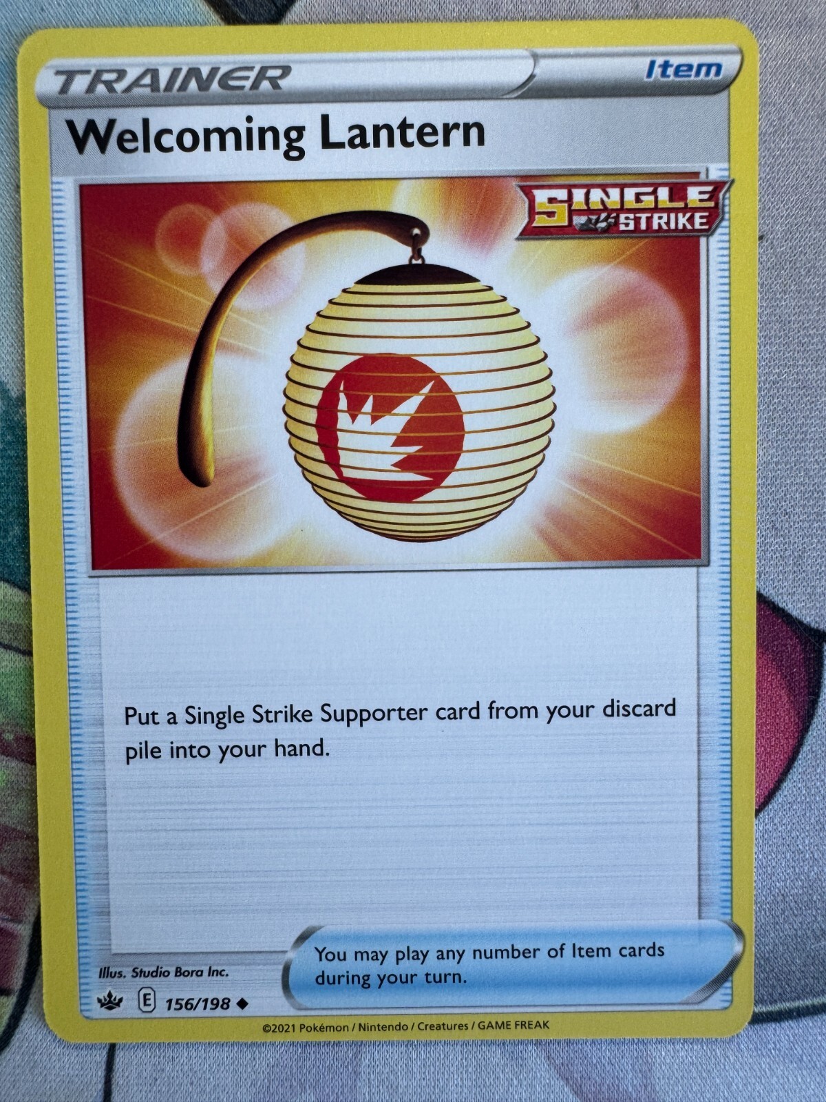 Welcoming Lantern Non Holo English Pokemon TCG BKU924