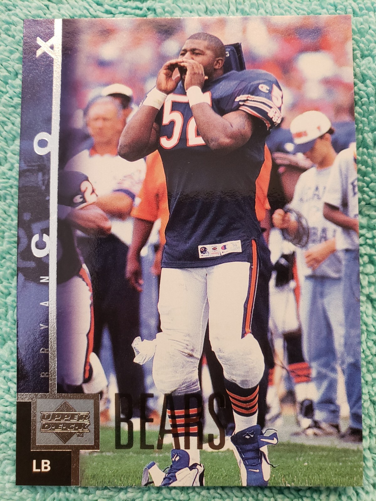 1997 UPPER DECK BRYAN COX #61 CHICAGO BEARS 