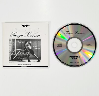 Limited Promotion RPK Disc TANGO LESSON (1997) Radio Presskit CD Sally Potter
