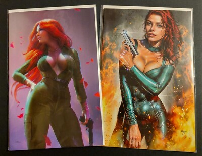 HEAT SEEKER GUN HONEY  1 & 2-616 TIAGO Da SILVA and MARCO TURINI VIRGIN VARIANTS