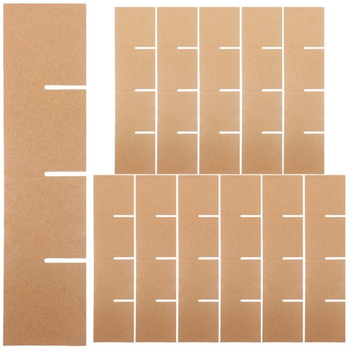 12 Pezzi Scatole Spostamento Divisori Vetro Kit Imballaggio Scatola di Cartone Divisore Spostamento US - Foto 3 di 12