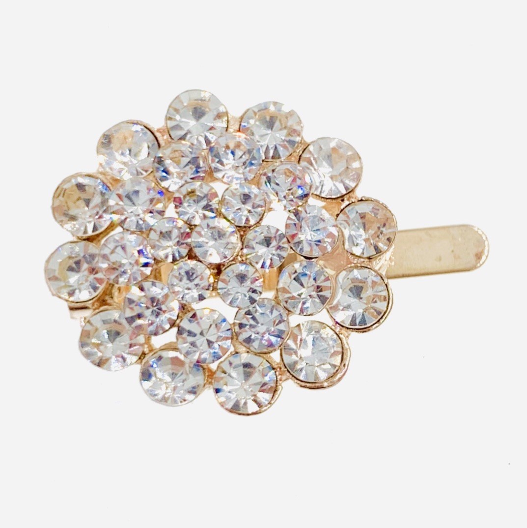 USA Hair Clip Hairpin Rhinestone Crystal Barrette Elegant Bridal