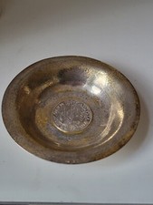 M&uuml;nzschale 800er Silber Taler 1641 Augsburg Stadtansicht Kaiser Ferdinand III