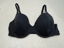 Amazon Essentials Bra Underwired Padded Cotton T Shirt Bra Size 34DD Black