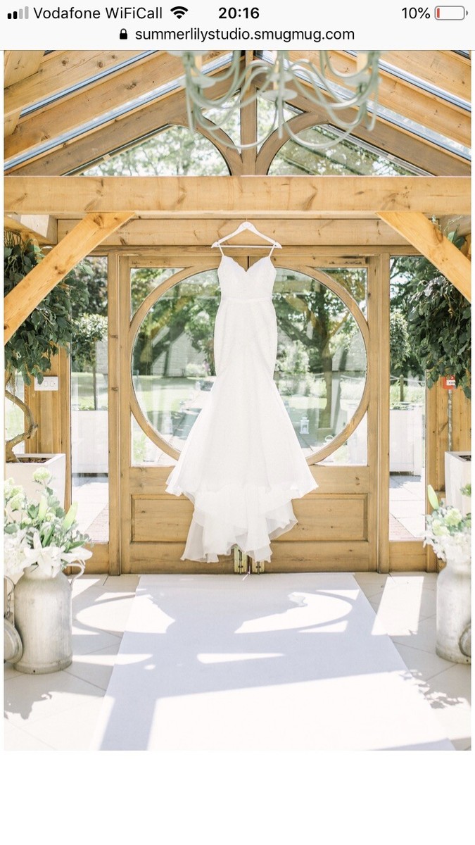 Suzanne Neville Wedding Dress Gatsby Size 10-12 UK