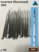 M00710x50 MOREZMORE Bulk 50 Felting Needles 38G MEDIUM INVERTED REVERSED Dry NF