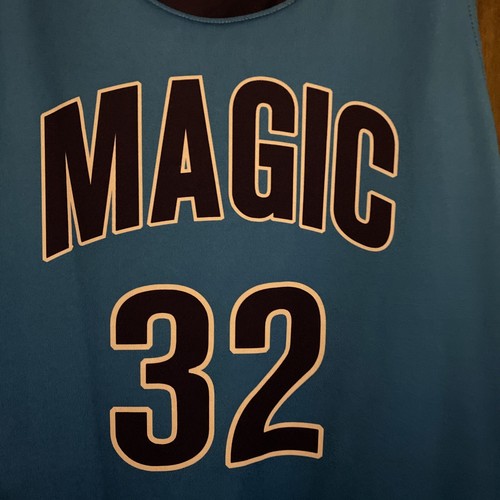 Camiseta deportiva de baloncesto Under Armour Magic para niños talla M #32 Shaq O’Neil retirada - Imagen 3 de 7