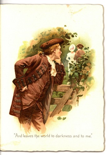 ELEGÍA GRIS, o ELEGÍA EN UN CEMENTERIO RURAL, FOLLETO R. TUCK, HAROLD COPPING - Imagen 5 de 8