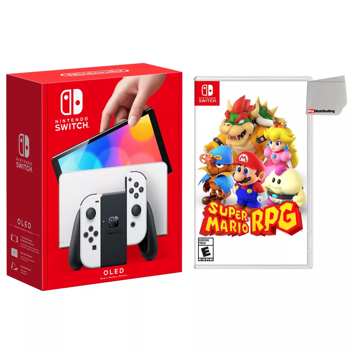 Nintendo Switch OLED with RPG Game Bundle