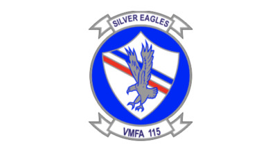 4'' us marine corps vmfa-115 fighter attack sq silver eagles decal usa made