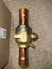 JB Industries 5/8" ODS Full Flow Refrigerant Ball Valve w/Access Valve V34502