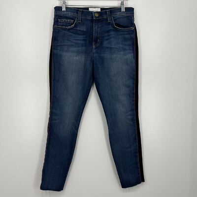 Current Elliot Jeans Women's Size 29 Blue Skinny High Rise Ankle Medium Wash