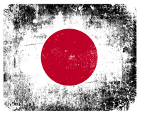 Mousepad Japan Vintage 24X19 Grunge Mauspad Unterlage