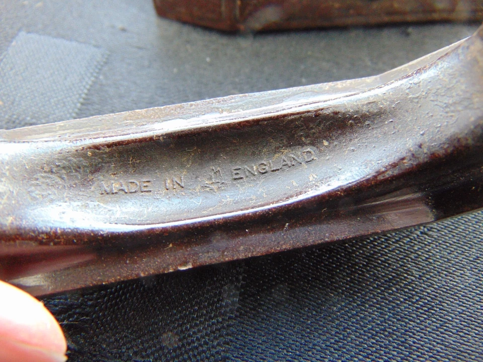 Juego de 4 manijas de cajón decorativas de baquelita Art Deco vintage Foto 4 de 4