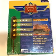 Vintage Lionel A Collector  s Guide  History Modern Era CD-ROM 1970-1997