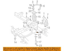 CHRYSLER OEM 06-23 1500 Classic-Lower Cntrl Arm Nut 6509764AA
