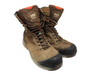 Helly Hansen Men's 8'' Extralight Comp Toe Work Boots HHS202023 Brown Size 10W/L