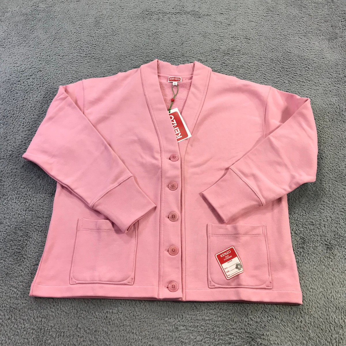 Kenzo Sweater Womens Extra Large Cardigan Rue Vivienne Sweater