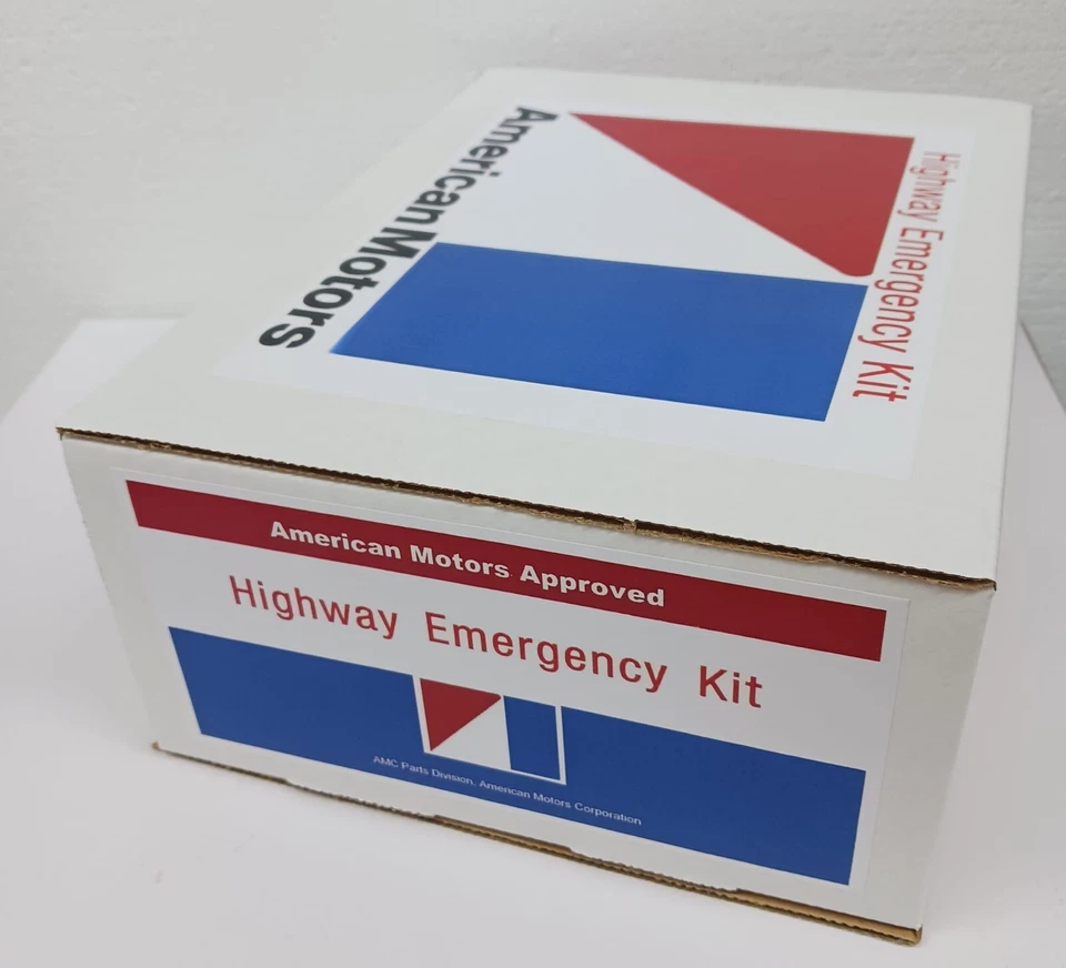New AMC Highway Emergency Kit Box 1970 thru 1988 American Motors Corporation - Image 4 of 4