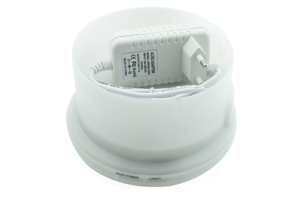 Umidificatore Ultrasuoni Diffusore di Aromi Oli Essenziali Per Aromaterapia LED - Image 3 of 3