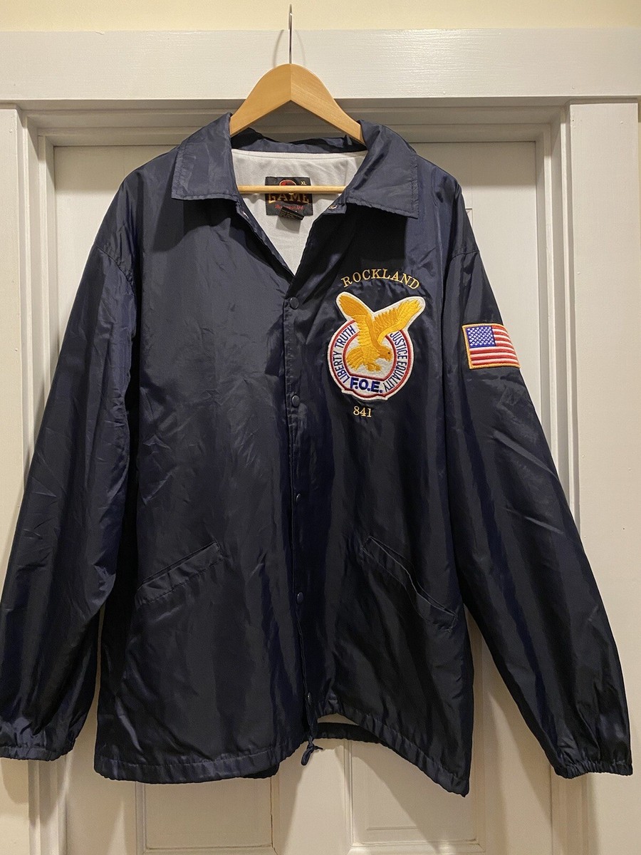 XL Rockland #841 F.O.E. Vintage Game Workwear Extra Large Coach