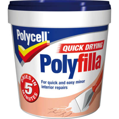 Polycell Mehrzweck schnelltrocknende Polyfilla Tube 1000g