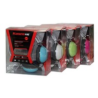 Kanen KM-820 Stereo Headphones Mic Mute Vol Control Mixed Colours NEW 