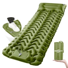 Sleeping Pad Ultralight Inflatable Sleeping Pad for Camping Built-in Pump Ult...