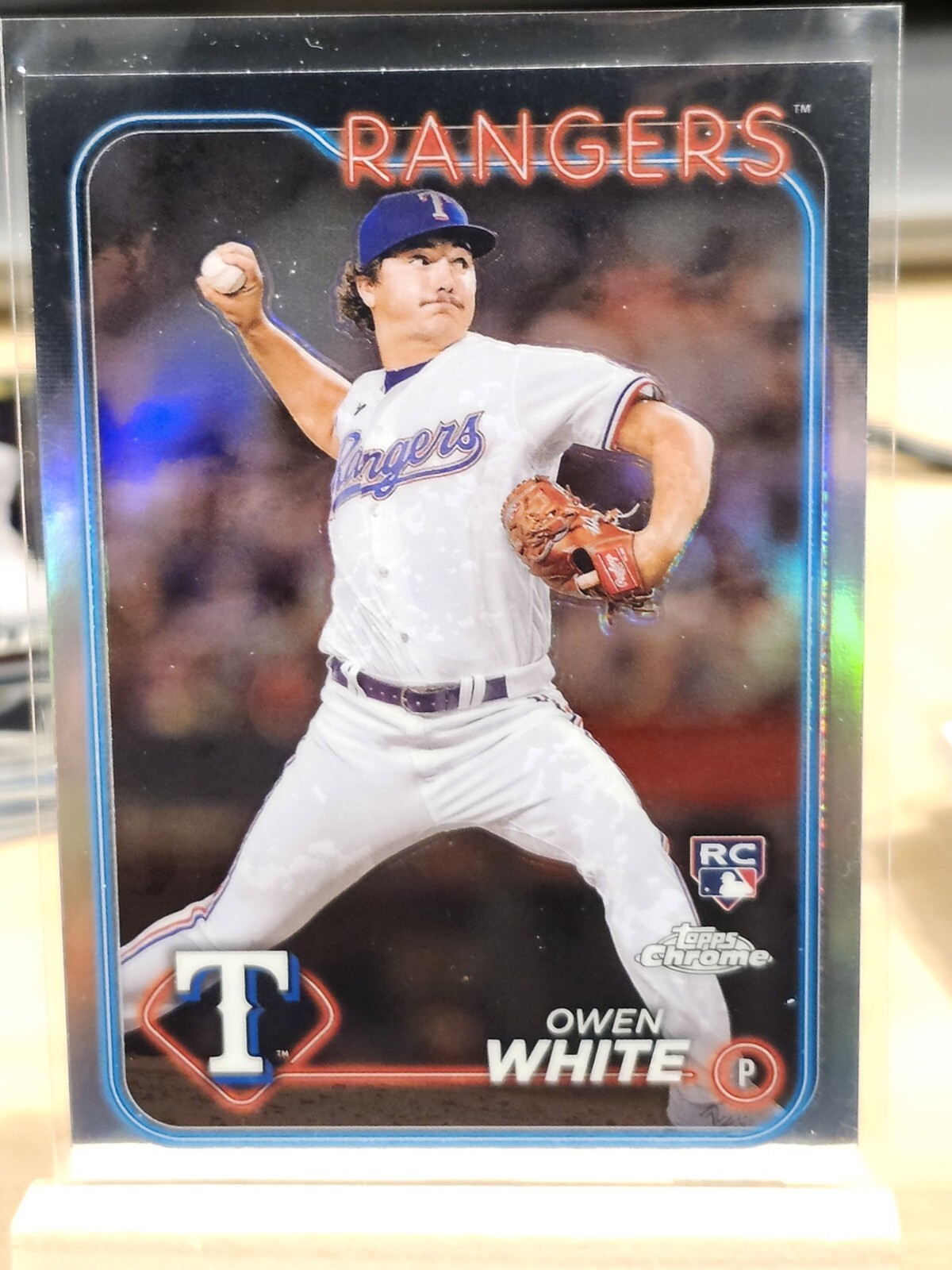 2024 Topps Chrome #211 Owen White Refractor