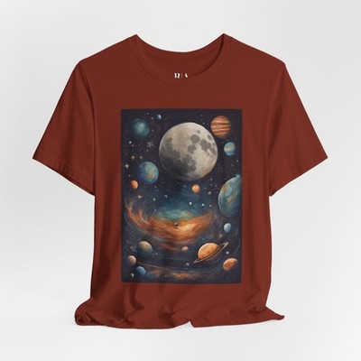Celestial Wonders - Premium Jersey Cotton Graphic Tee | Robert August