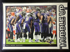 2020 Panini Score Baltimore Ravens Huddle Up #HDL-BAL