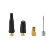 Ball Pump Needle Kit Replacement for Portable Tire Inflator Air Black Head