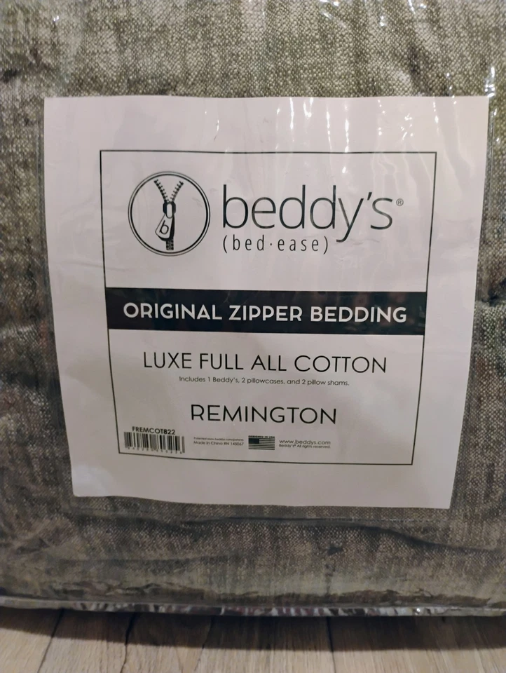 Base completa con cremallera Remington para cama TODO ALGODÓN  Foto 3 de 3