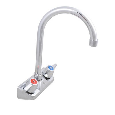 BK Resources BKF-W-8G-G WorkForce Standard Duty Splash Mount Faucet