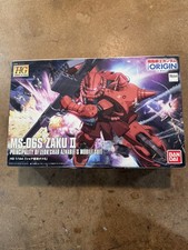 HG 1/144 MS-06S Char's Zaku II The Origin Gundam Model Kit Gunpla Bandai