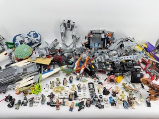 LEGO Star Wars Lote Mixto a Granel 17 Lbs Piezas Aleatorias Minifiguras Vehículos Envíos