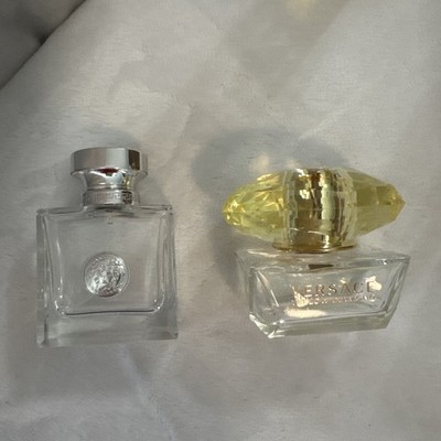 Versace Yellow Diamond/Versence for Women 1.7oz Eau de Toilette Spray 2 EMPTIES 