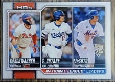 2026 TOPPS SHOHEI OHTANI DODGERS 75th SP MINT INVESTMENT CARD #84 NL LEADERS MVP