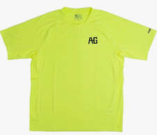 AG Gear Men’s Performance Short Sleeve Shirt UPF30 Protection High Vis. NWT 3X