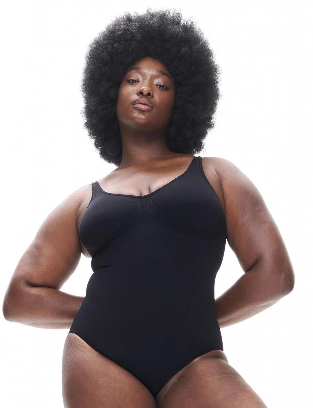 1XL - Heist Contour The Body Shapewear Ladies Flattering Bodysuit Lingerie 4407