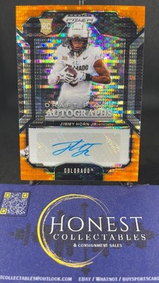 Jimmy Horn Jr. Auto /75 (RC, AU) - 2025 Panini Prizm Pulsar Auto /75 #DPA-JHJ