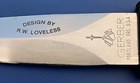 Gerber Guardian R.W. Loveless design knife leather sheath Portland Oregon USA  — photo 7