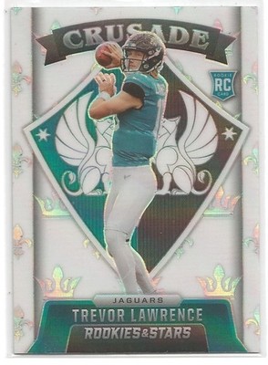 2021 Panini Rookies & Stars Football Trevor Lawrence Crusade #CR-20 White /149
